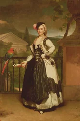 Marknadsmannen i Llano, ca 1770-75